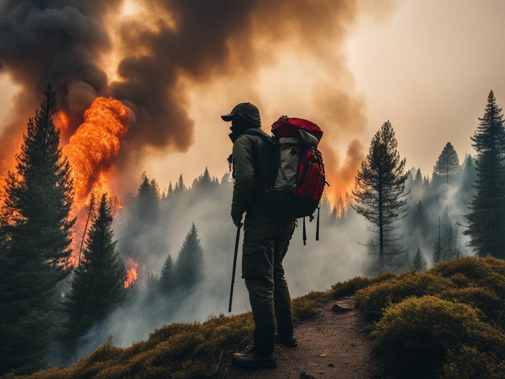 Jak zachować się podczas pożaru lasu